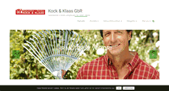 Desktop Screenshot of kock-klaas.de
